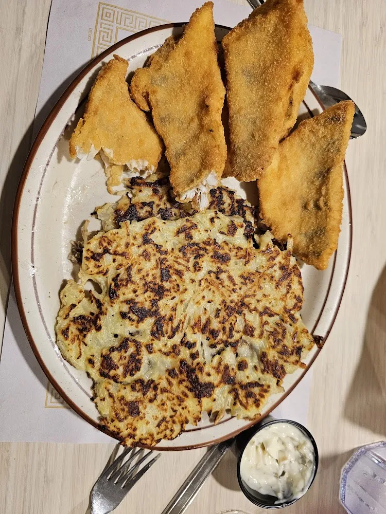 Lake Perch & Potato Pancakes